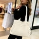 thumbnail image 2 of Bolsa De Nailon Bolso de mano blanco para mujer con múltiples bolsillos y cordón ajustable para viajes, gimnasio y oficina (1 unidad) JASKFLY, 2 of 7