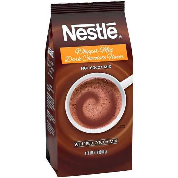 Nestle Hot Chocolate Dark Whipper Mix 2 Lb Bags Hot Cocoa