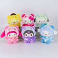 thumbnail image 3 of 10cm kuromi Cinnamoroll sanrio peluche Melody colgante bolsa llavero de felpa gato personalizado Anime almohada de felpa regalo para niños, 3 of 4