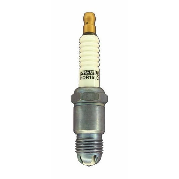 Brisk BSKHOR15LGS Premium Racing Spark Plug with Tapered Seat, 14 mm Thread - 12.7 mm Reach