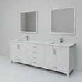 thumbnail image 5 of Jacques 80 in W White Double Bath Vanity, White Quartz Top, Faucet Set, and 30 in Mirrors, 5 of 9