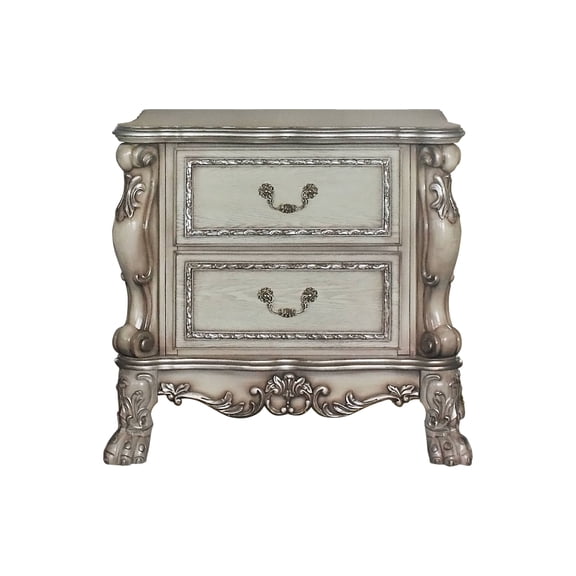 Dresden Nightstand in Vintage Bone White
