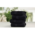 thumbnail image 6 of GLAMBURG Ultra Soft 6-Piece Hand Towel Set 16x28 - 100% Ringspun Cotton - Durable & Highly Absorbent Hand Towels - Ideal for use in Bathroom, Kitchen, Gym, Spa & General Cleaning - Black, 6 of 6