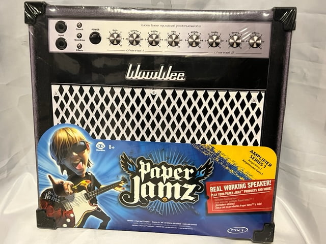 Brand New WowWee PAPER JAMZ Real Working Kids Toy Series 1 Amplifier Speaker 