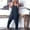 Navy, variant on Leesechin Women's Jumpsuits Overalls Plus Size Wide Leg Loose Cotton Linen Baggy Bib Pants Casual Loose Playsuit with Pocket