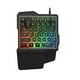 thumbnail image 1 of Teclado Gaming DE UNA Mano RGB, 35 Teclas con RETROILUMINACIÓN Teclado para Juegos MI TIENDA EN CASA 01237, 1 of 5