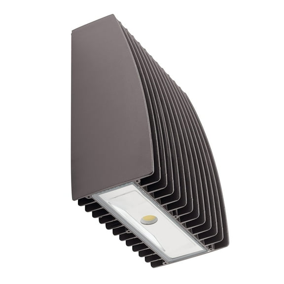 C-Series 38W 4000K LED 9" Outdoor Slim Wall Light in Textured Architectural Bronze