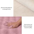 thumbnail image 6 of Rug Area Rug Round Rug Contemporary Entry Rug Comfortable Floor Mat Doormat for Bedroom Porch Hallway Dorm Home Decoration Washable Rug Pink 40x40cm, 6 of 6