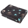 thumbnail image 2 of Guiexla Pet Blanket Soft Warm Comfortable Flannel Cat Dog Bed Blanket Cartoon Pattern Pet Sleeping Blanket for Sofa Home, 2 of 7
