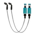 thumbnail image 1 of Colgadores oscilantes para pesca de carpa, herramientas, indicadores de mordida para alarma de mordedura de Pesca, 2 uds. Azul, 1 of 8