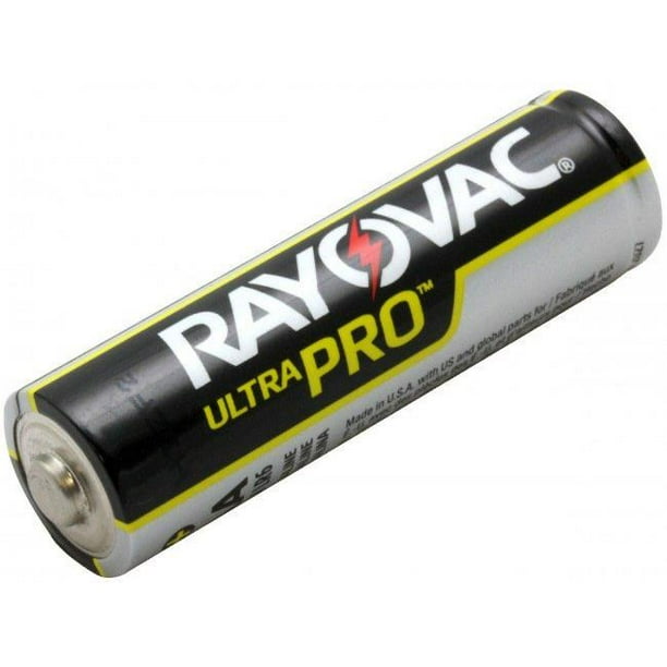 Rayovac RAYOVAC-AL-AA 1.5V Ultra Pro Pile Alcaline Bouton Haut
