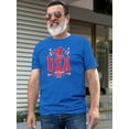 thumbnail image 2 of 4Th Of July Usa T-Shirt Men -Image by Shutterstock, Male Large, 2 of 4