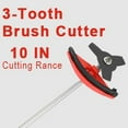 thumbnail image 5 of Floseru 5 in 1 Gas Weed Wacker Weed Eater String Trimmer Grass Edger Grass Trimmer Cordless Weed Trimmer Grass Cutter Machine 52cc Petrol Hedge Trimmer Chainsaw Brush, 5 of 12