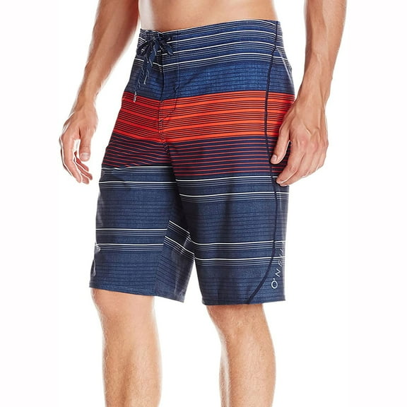Oneill Men's Stripe Freak Boardshorts