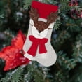 thumbnail image 5 of SLYNSHome Christmas Reindeer Stockings,19x11Inch 2024New Classic Large Stockings Character Ornaments Xmas Hanging Candy Gift Stocking Bag for Family Christmas Home Party Decoration (Deer), 5 of 9