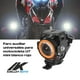 thumbnail image 2 of Faro Auxiliar Rojo Para Moto Universal U7 Kinlley Negro, 2 of 6