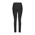 thumbnail image 7 of Brondbend Leggings for Women High Waist Yoga Pants Casual Solid Color Ankle V Crossover Seamless Stretch Butt Lifting Tights with Pocket Slim Fall Gym Workout Hiking Joggings, 7 of 7