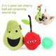 thumbnail image 2 of Juguetes Con Sonido Para Mascotas, Juguetes Para Perros, Bola De Cereza De Pera, Juguetes Vocales Para Olfatear, Juguetes De Rompecabezas De Dientes De Entrenamiento Molar Iq Kearding PT001280-00, 2 of 7