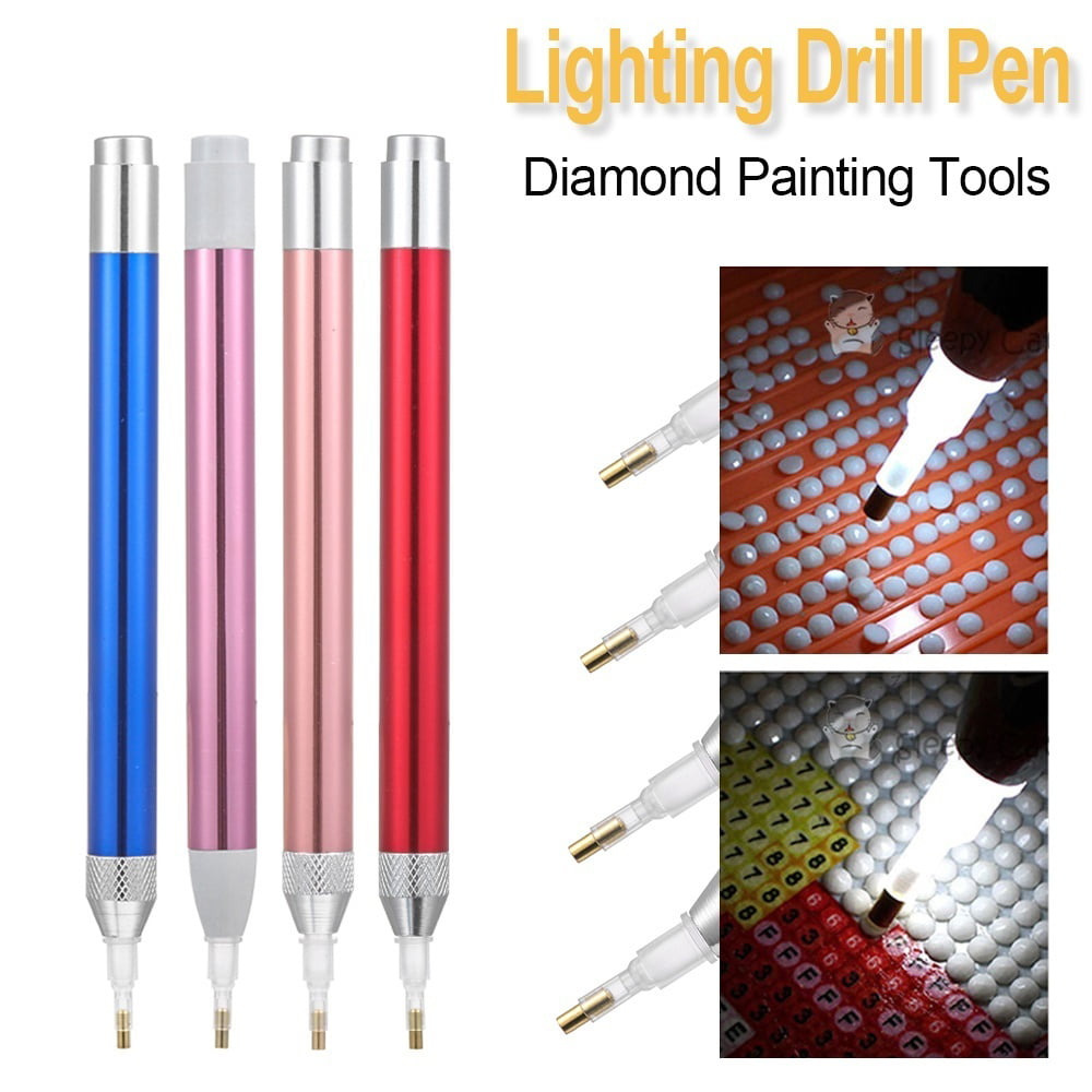 1Pc 5D Diamond Painting Tool Point Drill Pen Embroidery Cross Stitch DIY Supply 