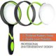 thumbnail image 2 of Kids Non-slip Handheld Magnifying Glass - Green, 2 of 3