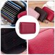 thumbnail image 5 of Cartera con bloqueo RFID, protección segura, portatarjetas, bolsa portátil para tarjetas (clarete), 5 of 5
