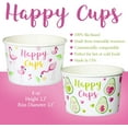 thumbnail image 4 of Happy Cups Flamingo Party Cups Pack of 50 Paper Cups for Birthday Party Supplies, Flamingo Party Decorations, Pool Party, Hawaiian Party, 4 of 4