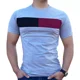 thumbnail image 1 of Playera Manga Corta Franja Bicolor A061 Full, 1 of 3
