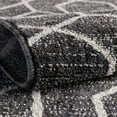 thumbnail image 5 of Rugs.com Eco Trellis Collection Rug – 7 Ft Round Charcoal Gray Medium Rug Perfect For Kitchens, Dining Rooms, 5 of 9