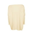 thumbnail image 3 of Lindreshi Long Sleeve Shirts for Women Women Fashion Solid Basic Casual Loose Pullover Long Sleeve T-Shirt Tops, 3 of 5