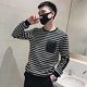thumbnail image 2 of Sudaderas Cuello Redondo Tendencias de Moda 2024 Camiseta para Hombre Ajuste Ceñido Coreano Otoño Elasticidad Manga Larga Xxl Hombre Jerseys, 2 of 4