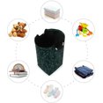 thumbnail image 2 of Triangles Dark Texture Lightweight Large Hamper with Handles Durable Oxford Clothes Bags Storage Organization for Home Bedroom B, 2 of 6
