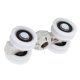 thumbnail image 5 of Rodillos para puertas corredizas, correderas, rodamientos, 4 ruedas, ruedas colgantes para muebles, 5 of 15