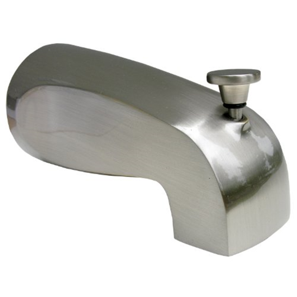 LASCOSimpatico 82291SN Bath Tub Slip Fit Diverter Spout Fits 5/8Inch Outside Diameter Copper
