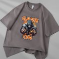 thumbnail image 3 of Orangutan Print T-Shirt, Unique Design Perfect for Animal Lovers Hunter X Hunter Streetwear Harajuku Stranger Things, 3 of 5