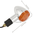 thumbnail image 4 of 4X Turn Signals Front Rear Lights for Motorcycle Street Standard Custom Bike, 4 of 7