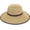 Brown, variant on Women's French Laundry Sun Hat - UPF 50+ - Backless, Foldable, and Packable 4 Brim Hat - One Size Brown