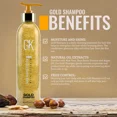 thumbnail image 6 of GK HAIR Gold Shampoo and Conditioner Women Men Cleansing Dry Damage Sulfate Free, 6 of 8