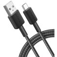 thumbnail image 1 of Anker 322 USB-A to USB-C Cable (6ft Braided) Black, 1 of 1