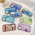 thumbnail image 4 of Disney Cartoon Monsters , Inc . Funda De Teléfono Verde Púrpura Azul Purpurina Para iPhone 14 13 12 11 Pro Max Plus , Cubierta Protectora Dura Acrílica, 4 of 4