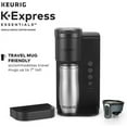 thumbnail image 3 of K Express Essentials Single Serve K Cup Pod Coffee Maker, Black, 3 of 10