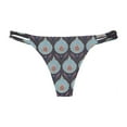 thumbnail image 2 of Tavik Womens Vine Side Strap Bikini Swim Bottom, Multicoloured, Small, 2 of 2