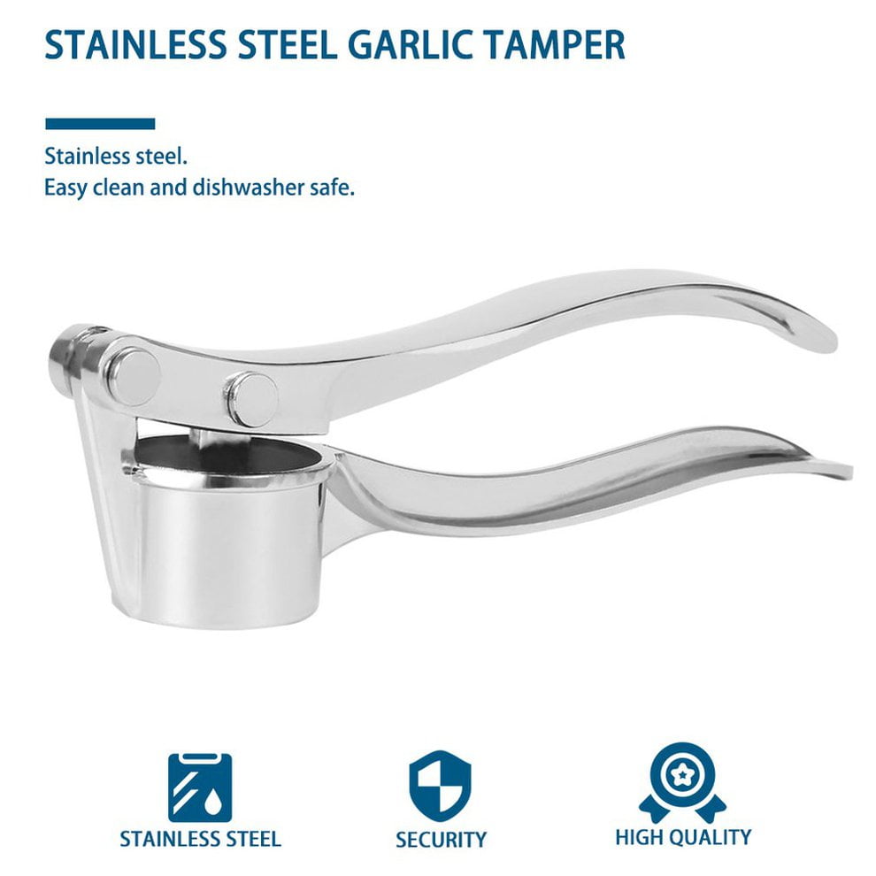 Garlic Press Ginger Crusher Kitchen Tools Peeler Squeezer Nut Cracker Easy Clean