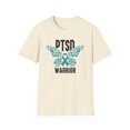 thumbnail image 2 of Teal Ribbon, Gildan Unisex Softstyle T-Shirt, PTSD Graphic Tee, S-3XL, 2 of 5
