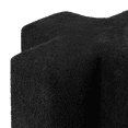 thumbnail image 2 of Bouclair Charcoal Ottoman In Form of a Plus, 2 of 3