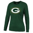 thumbnail image 2 of Women's Majestic Threads Jordan Love Green Green Bay Packers Name & Number Long Sleeve T-Shirt, 2 of 3