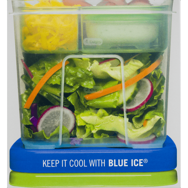 Rubbermaid LunchBlox Salad Kit - Leak-Proof Containers - Walmart.com