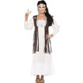 thumbnail image 2 of Earth Adult Costume for Women with Fringed Vest and Flower Headband, Adult Size, 2 of 2