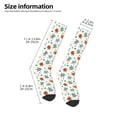 thumbnail image 2 of Daiia Sports Socks Various Turtle Printed Novelty Crew Socks for Men Women Knee High Socks Cotton Socks Soft & Breathable Support Unisex Socks, 2 of 9