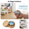 thumbnail image 3 of Dumpling Squishies Mystery Box, Colorful Glitter Steamed Bun Stress Ball, Soft Sensory Fidget Toy with Steamer for Kids & Adults, Stocking Stuffer, 3 of 7