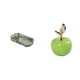 thumbnail image 1 of Elegante bandeja de cerámica para frutas, ideal para del desayuno o la decoración de cafeterías. Decorada con una escultura perfecta para e, 1 of 8